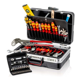 KNIPEX 00 21 21 HK S Werkzeugkoffer "Vision27" Sanitär, 52-teilig, 200 mm