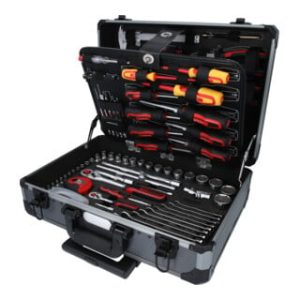 KS Tools Universal-Werkzeug-Satz 1/4" + 1/2", 130-teilig