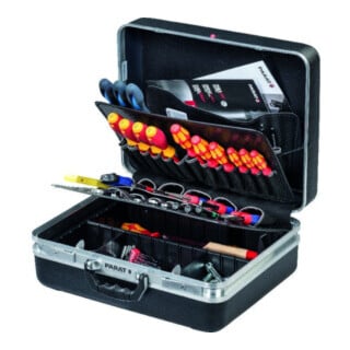 Parat Schalenkoffer X-ABS mit Doppel-Alu-Rahmen, 470x360x180mm, schwarz