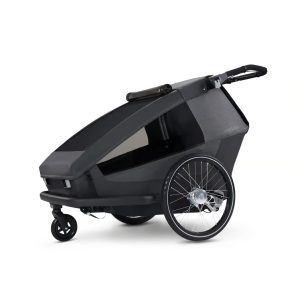 CROOZER Modularer Anhänger Yuuna Moonlight black – hochwertig und praktisch