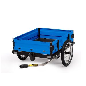 Roland Carrie M.e. mit Bordwand Fahrrad Transportanhänger fürs Fahrrad – Blau…