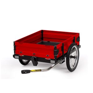 Roland Carrie M.e. mit Bordwand Fahrrad Transportanhänger fürs Fahrrad – Rot –…