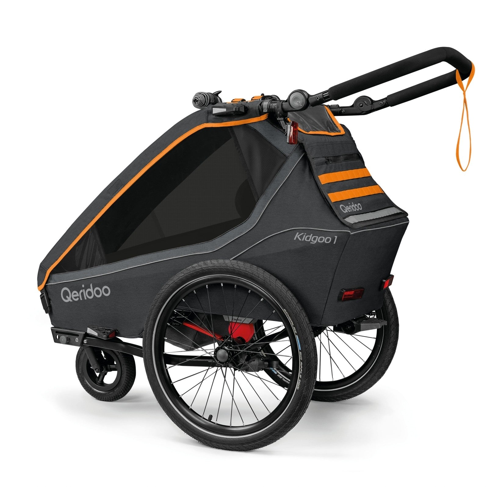 Qeridoo Kidgoo1 Kinder-Fahrradanhänger – FIDLOCK Edition – Bild 3