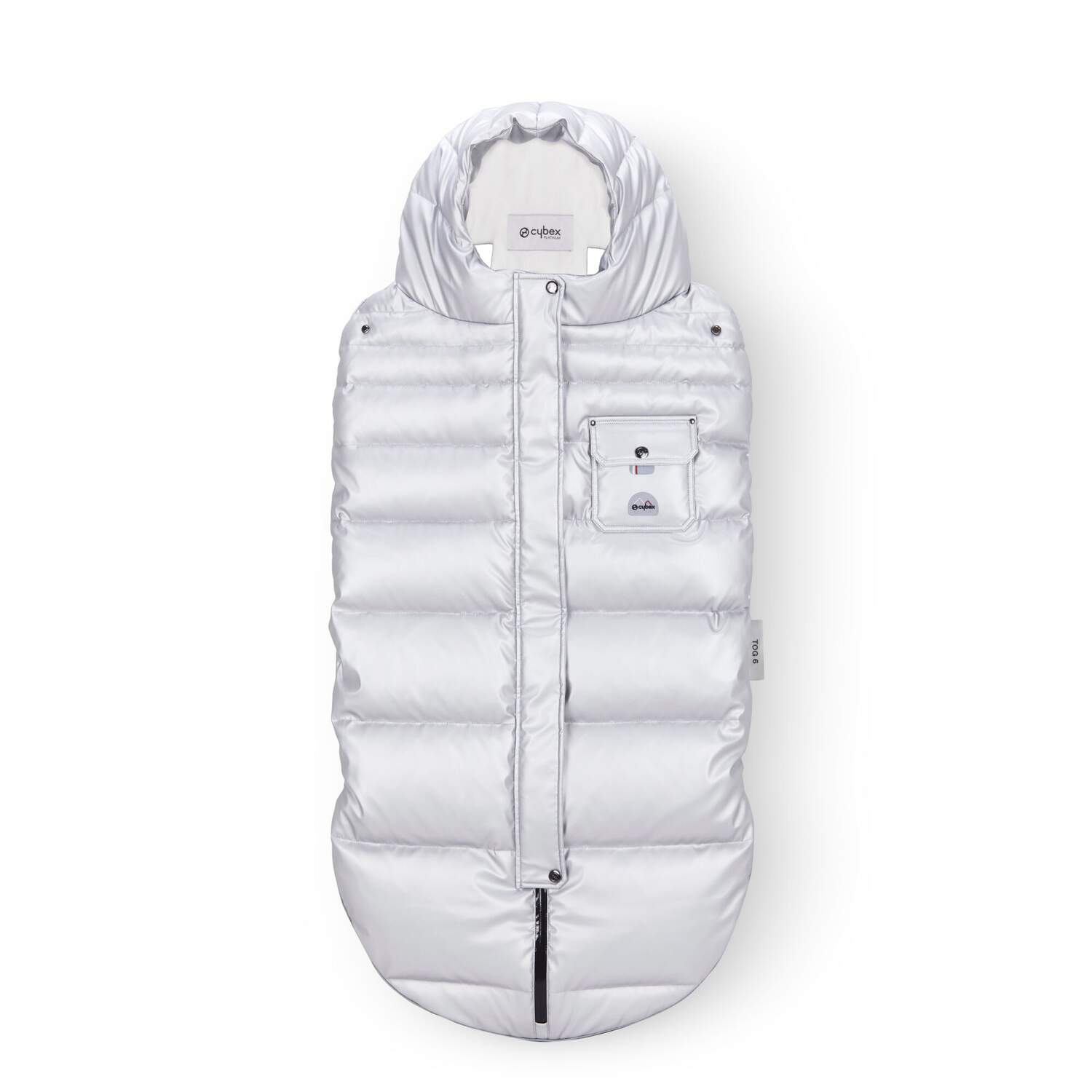 Cybex Platinum Winter Fußsack – Arctic Silver – jetzt mit überzeugendem Komfort – Bild 3