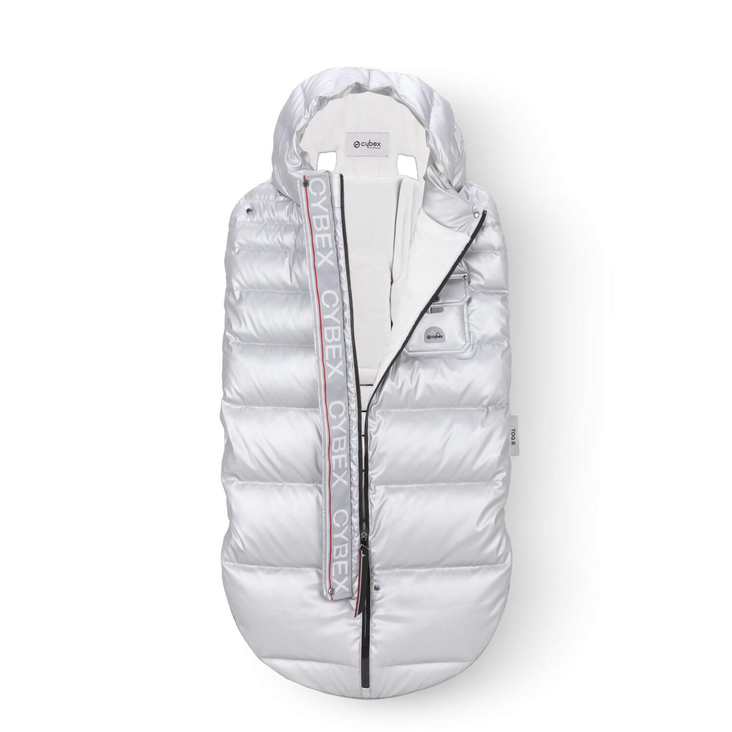 Cybex Platinum Winter Fußsack – Arctic Silver – jetzt mit überzeugendem Komfort – Bild 2