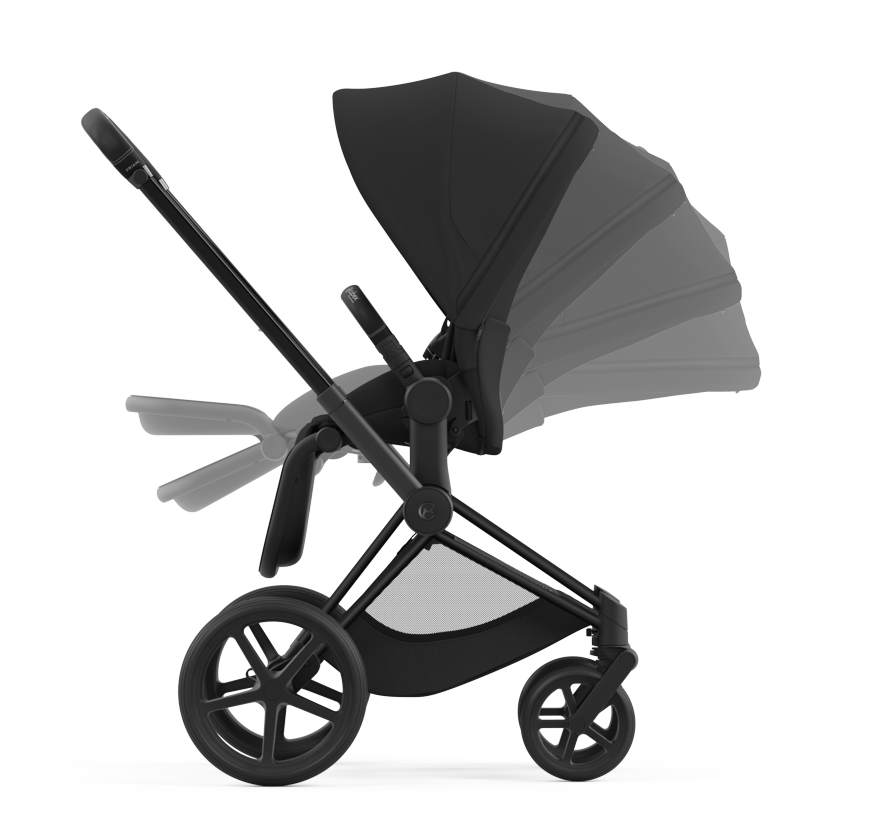 Cybex Platinum Kombikinderwagen Priam – Sepia Black/Matt Black – hochwertig… – Bild 5