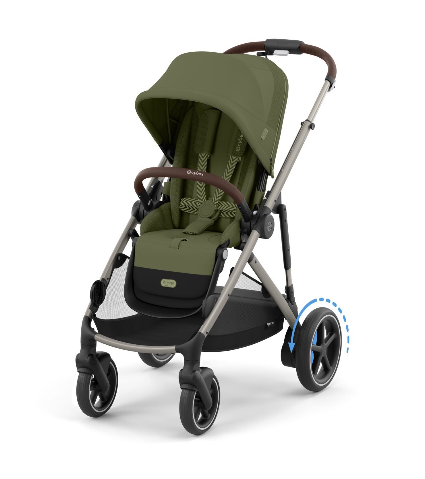 Cybex Gold e-Gazelle S – Moss Green – jetzt mit überzeugendem Komfort