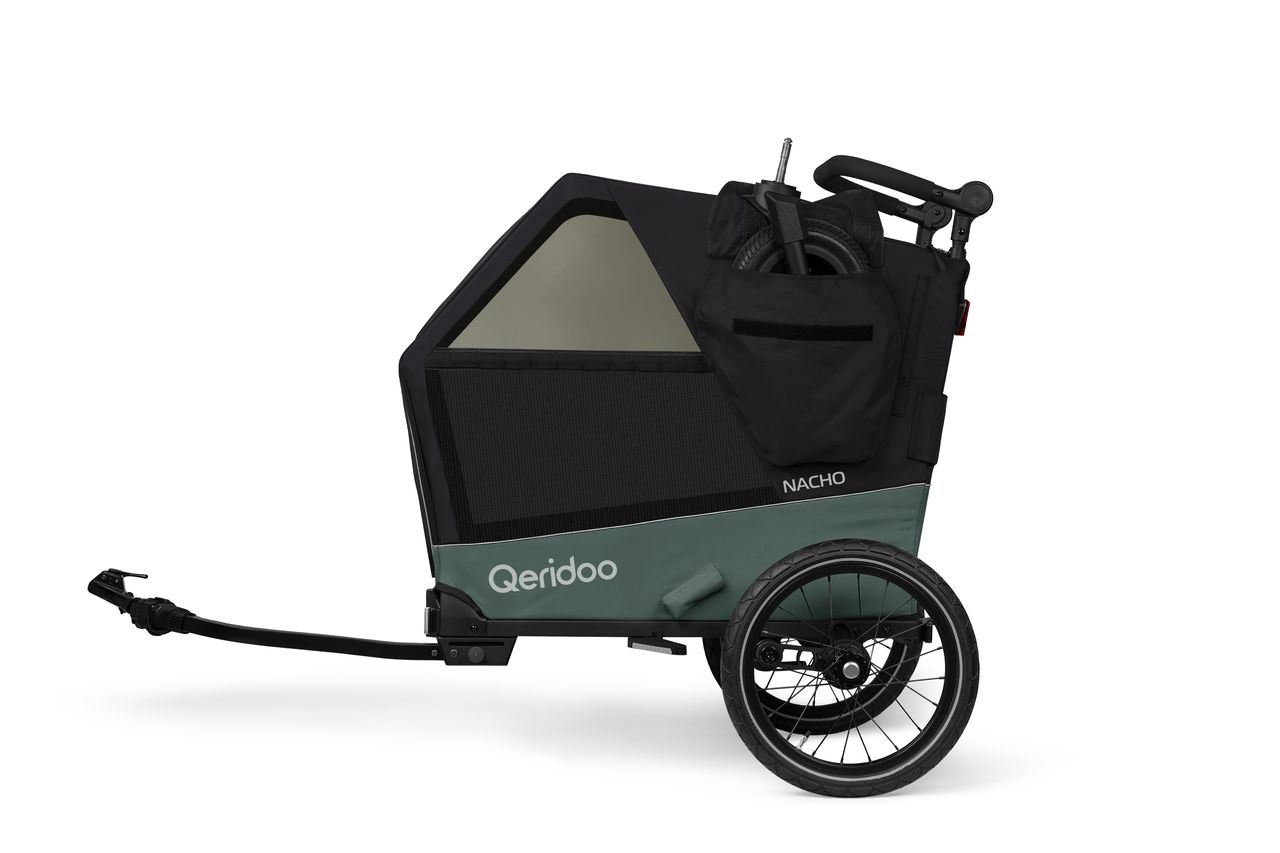 Qeridoo® Nacho M Hundeanhänger – jetzt mit überzeugendem Komfort
