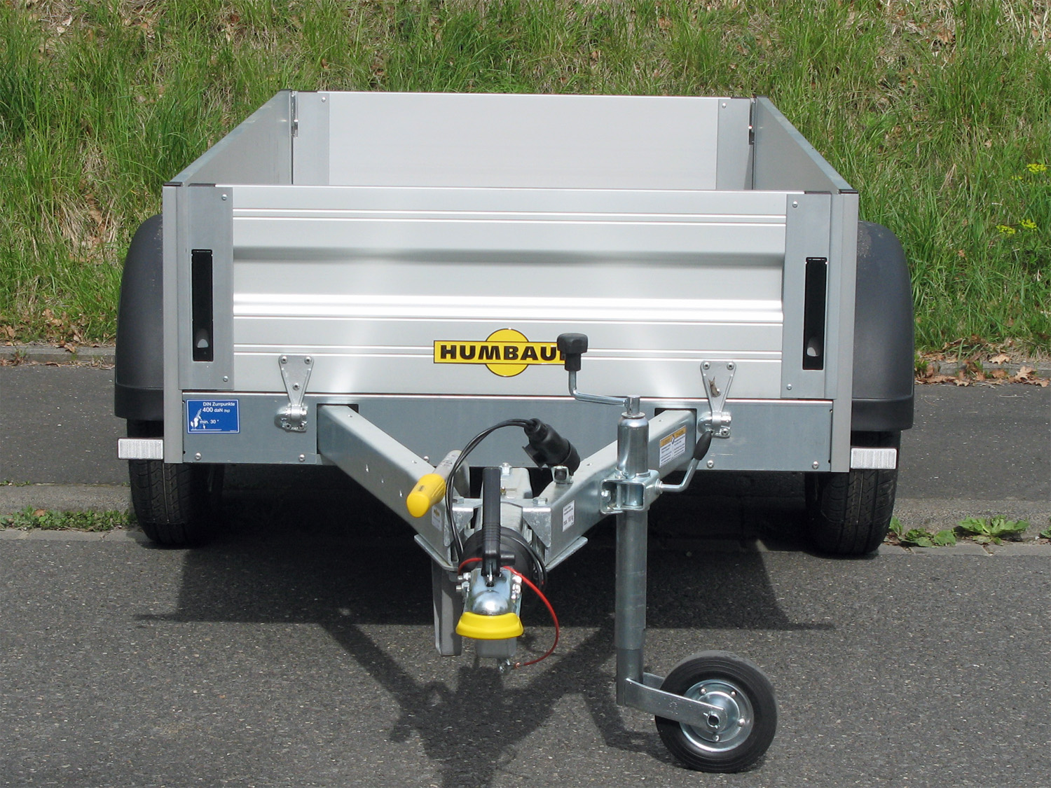 HUMBAUR HA102111 KV gebremst / Klappe vorne | 1000 kg Alu – Bild 2