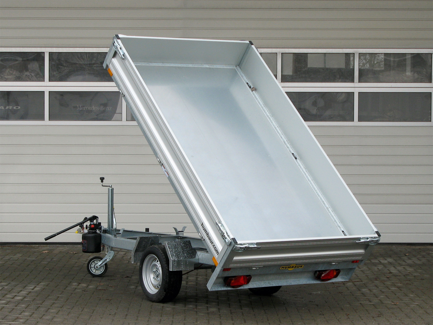 HUMBAUR HUK 182715 FLEXePump | Rückwärtskipper 1800 kg Alu – Bild 2