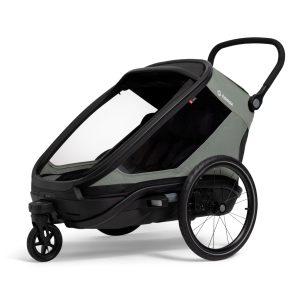 Hamax Outback Next Bike Trailer – Schwarz – jetzt mit überzeugendem Komfort