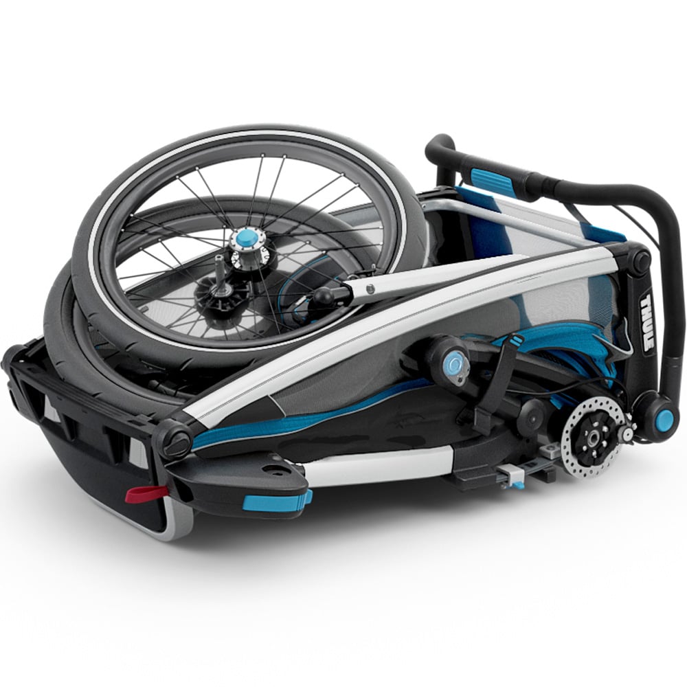 Thule Chariot Sport 1 Einsitzer Premium-Kinderanhänger – Thule Blue (Modell… – Bild 4
