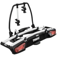 THULE VeloSpace XT Kupplungsträger für 2 Fahrräder – Schwarz/Aluminium –…