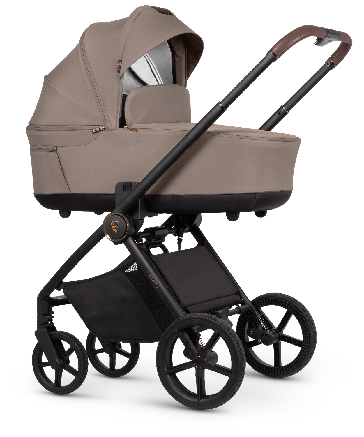 Venicci Claro Kombikinderwagen – Almond – jetzt mit überzeugendem Komfort
