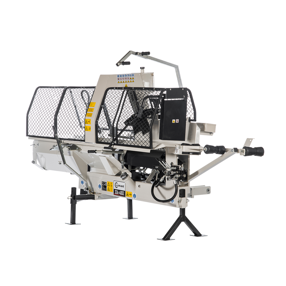 LUMAG SSA400Z | Zapfwellen-Sägespaltmaschine mit Förderband – Bild 2
