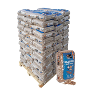 Französische Holzpellets Premium – Palette 78 Säcke